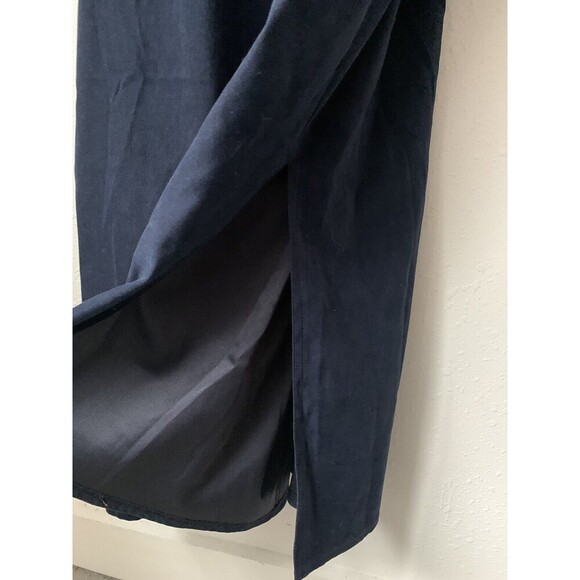 Amanda Smith NWT Vintage 90's Long Jumper Dress W side slits Embroidered 1X - Picture 7 of 7